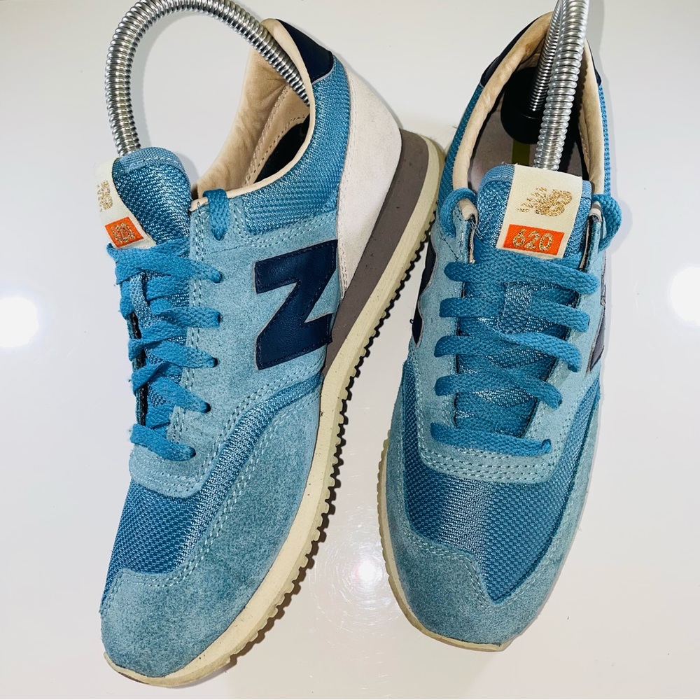 New Balance Women's 620 Heritage Retro Shoes Style #CW620NLB Blue Size 6.5